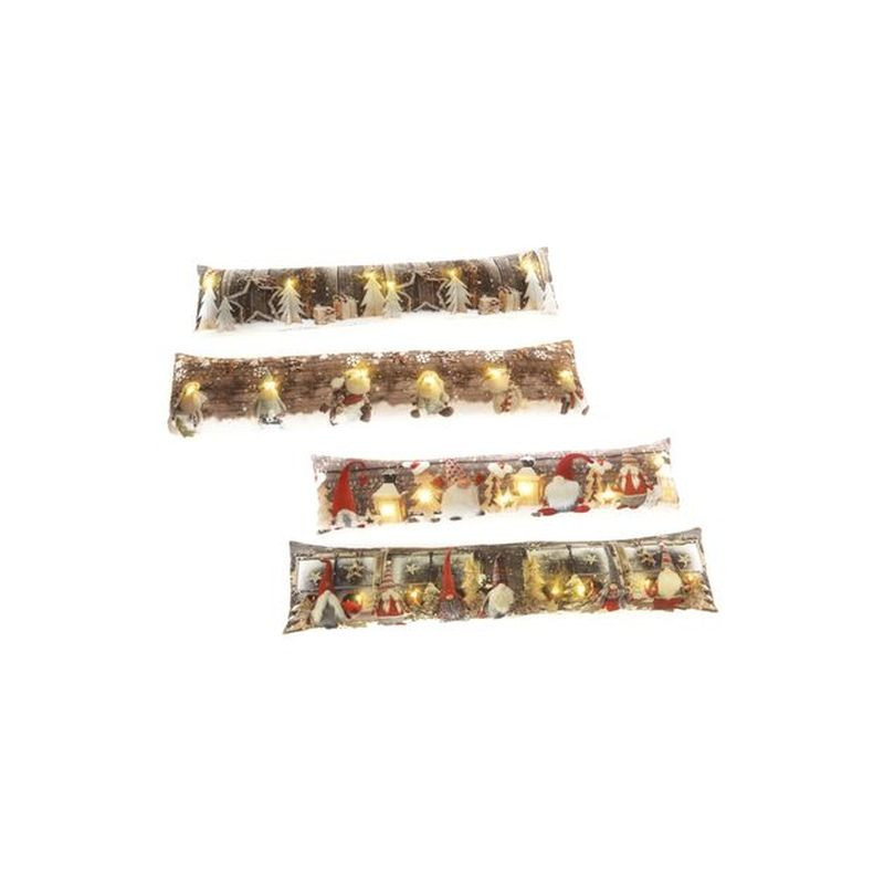 PARASPIFFERI POLIEST. C/LUCI 20X90CM ASS EAN 8034052595179 INGROSSO OGGETTISTICA NATALIZIA