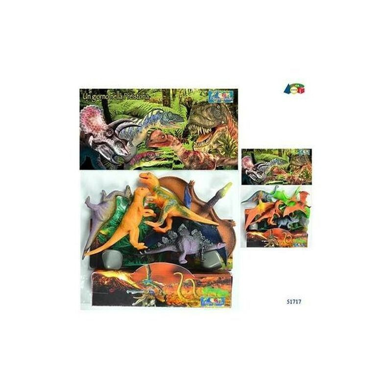 BUSTA DINOSAURI UN GIRONO N/PREISTORIA EAN 8034094806752 INGROSSO BUSTE ANIMALI GIOCATTOLO