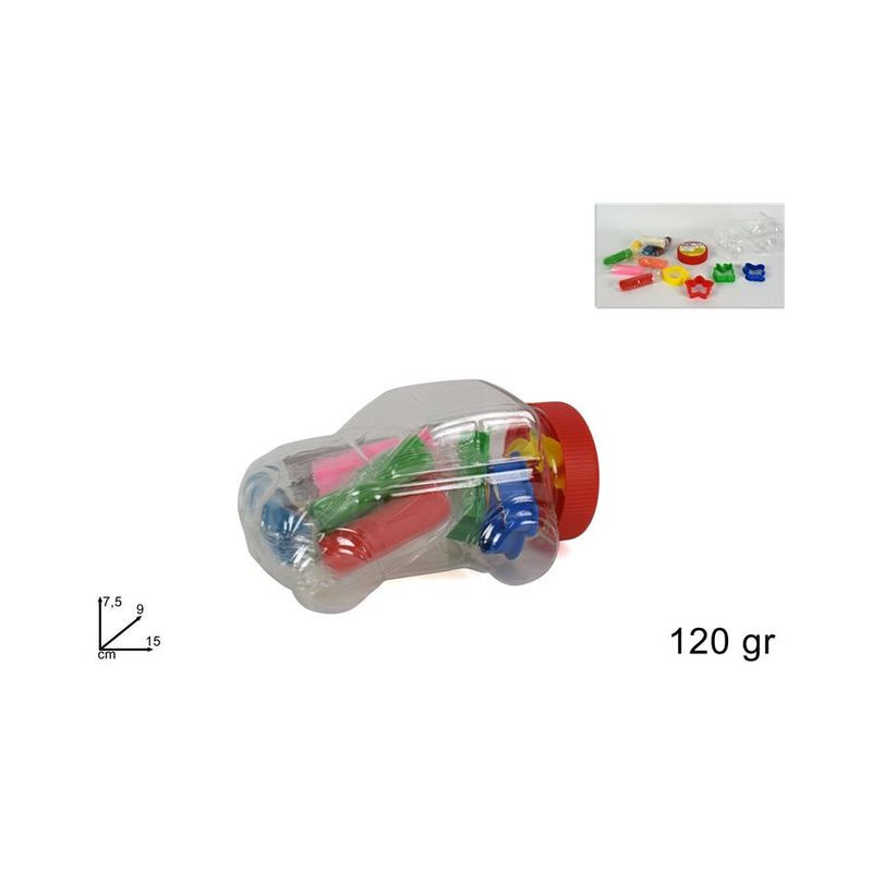 PLASTILINA 120 GR CONTENITORE MACCHINA EAN 8034048498521 INGROSSO PASTA PER MODELLARE DIDO