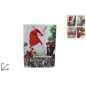 BUSTA REGALO GNOMO NATALE 33X45X10,5 4AS EAN 8033113774690 INGROSSO SACCHETTI E SHOPPER NATALIZI