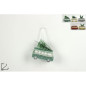 APPENDINO PULMINO GLITTERATO C/PERLINE A EAN 8053482075846 INGROSSO APPENDINI NATALIZI