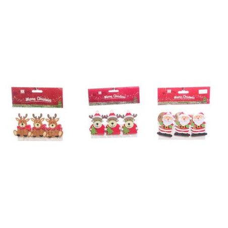 SET 3 MOLLETTE PANNOLENCI NAT. 6X4CM ASS EAN 8034052570862 INGROSSO OGGETTISTICA NATALIZIA