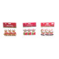 SET 3 MOLLETTE PANNOLENCI NAT. 6X4CM ASS EAN 8034052570862 INGROSSO OGGETTISTICA NATALIZIA