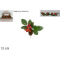 SPILLONE C/SOGG.NATALIZI GLITTER 4AS ROC EAN 8033113660818 INGROSSO FIORI FINTI NATALIZI