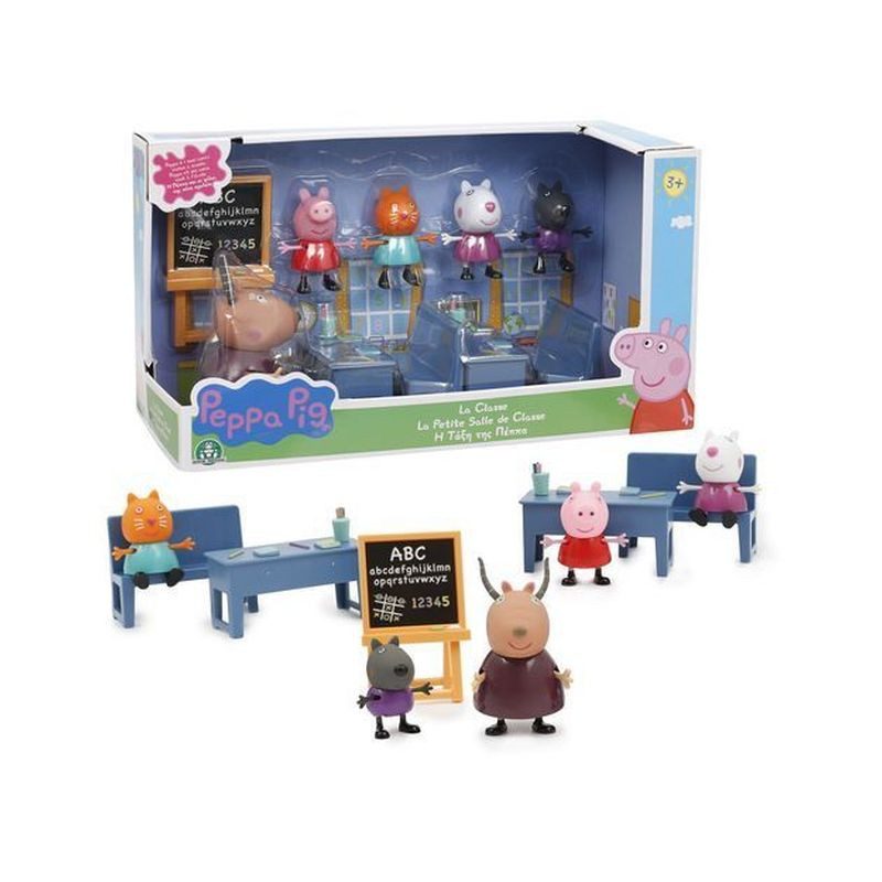 PEPPA PIG LA CLASSE 28X15.5X12CM 3+ANNI EAN 8056379014348 INGROSSO PERSONAGGI CARTOON E DISNEY