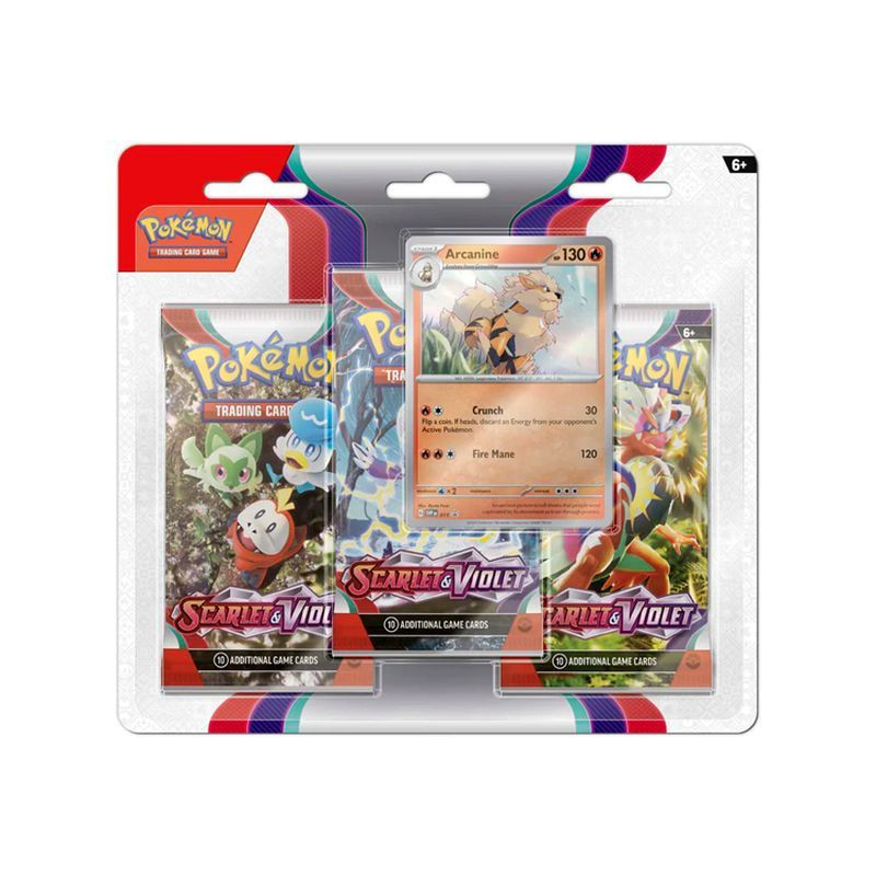 POKEMON SCARLATTO E VIOLETTO 3 PACK BL. EAN 0820650603242 INGROSSO SET PERSONAGGI CARTOON