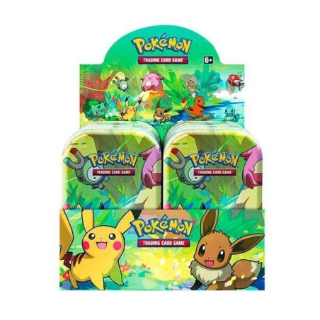 POKEMON MINI TIN COLLEZ. AMICI DI KANTO EAN 0820650309496 INGROSSO GIOCHI DI CARTE