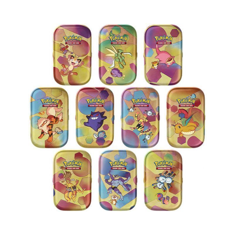POKEMON SCARLATTO VIOLETTO 151 MINI TIN EAN 0820650603143 INGROSSO GIOCHI DI CARTE