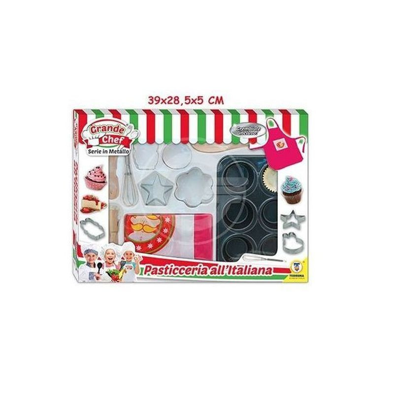 SET PASTICCERIA STAMPINI E -GRANDE CHEF EAN 8017967652861 INGROSSO GIOCATTOLI IN SCATOLA