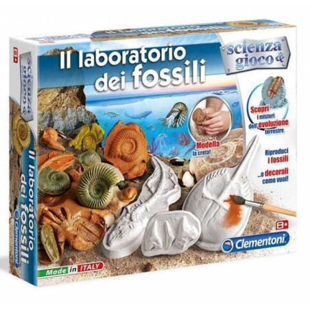 LABORATORIO DEI FOSSILI 30.5X24X6CM 8+A EAN 8005125139330 INGROSSO SCIENZA E GIOCO CLEMENTONI