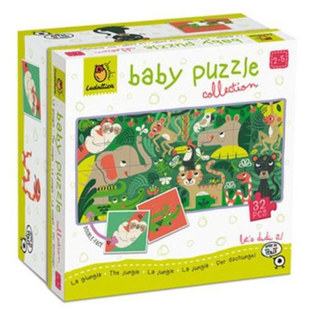 LUDATTICA DUDU' BABY PUZZLE COL. JUNGLE EAN 8057158620507 INGROSSO GIOCHI CREATIVI