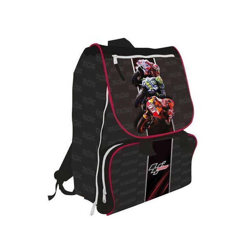 ZAINO ESTENSIBILE MOTOGP 40CM POLIESTERE LAVABILE EAN 8032780301772 INGROSSO ZAINI SCUOLA