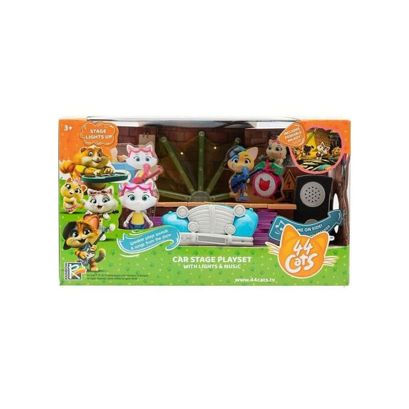 44 GATTI PLAYSET AUTOMOBILE PALCOSCENICO EAN 3032161802053 INGROSSO PERSONAGGI CARTOON E DISNEY
