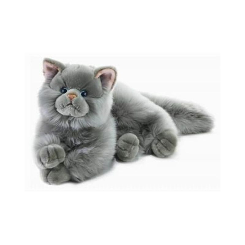 LEONARD GATTO SDRAIATO 40 CM. L. EAN 8029956159671 INGROSSO PELUCHE MORBIDOSI