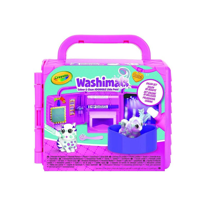 WASHIMALS - SET ATTIVITA' SALONE BELLEZZ EAN 0071662173043 INGROSSO GIOCHI CREATIVI
