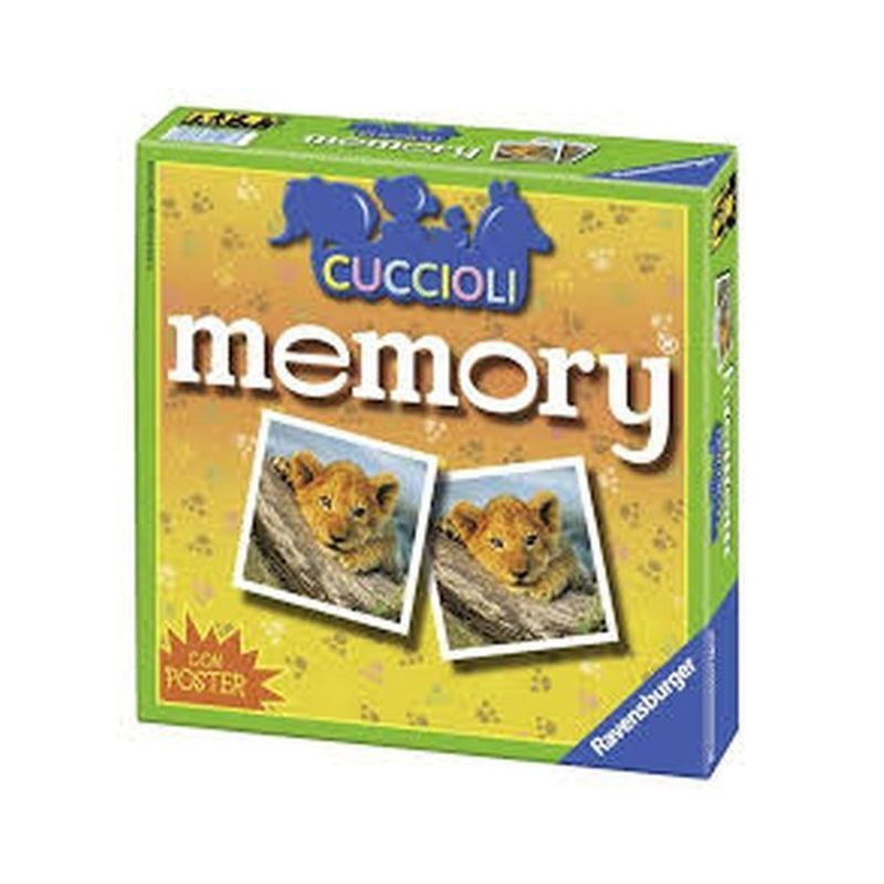 MEMORY DEI CUCCIOLI +4 ANNI RAVENSBURGER EAN 4005556211883 INGROSSO GIOCHI DI SOCIETA