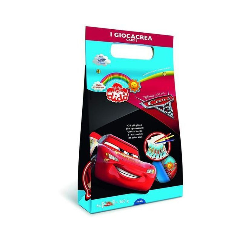 DIDO' GIOCACREA CARS3 29.5X19X18.5CM +3A EAN 8000144006120 INGROSSO PASTA PER MODELLARE DIDO