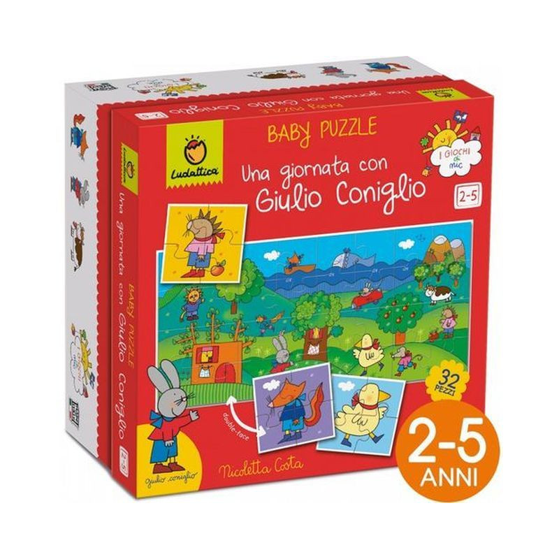 NICOLETTA COSTA BABY PUZZLE UNA GIORNATA EAN 8057158620224 INGROSSO GIOCHI CREATIVI