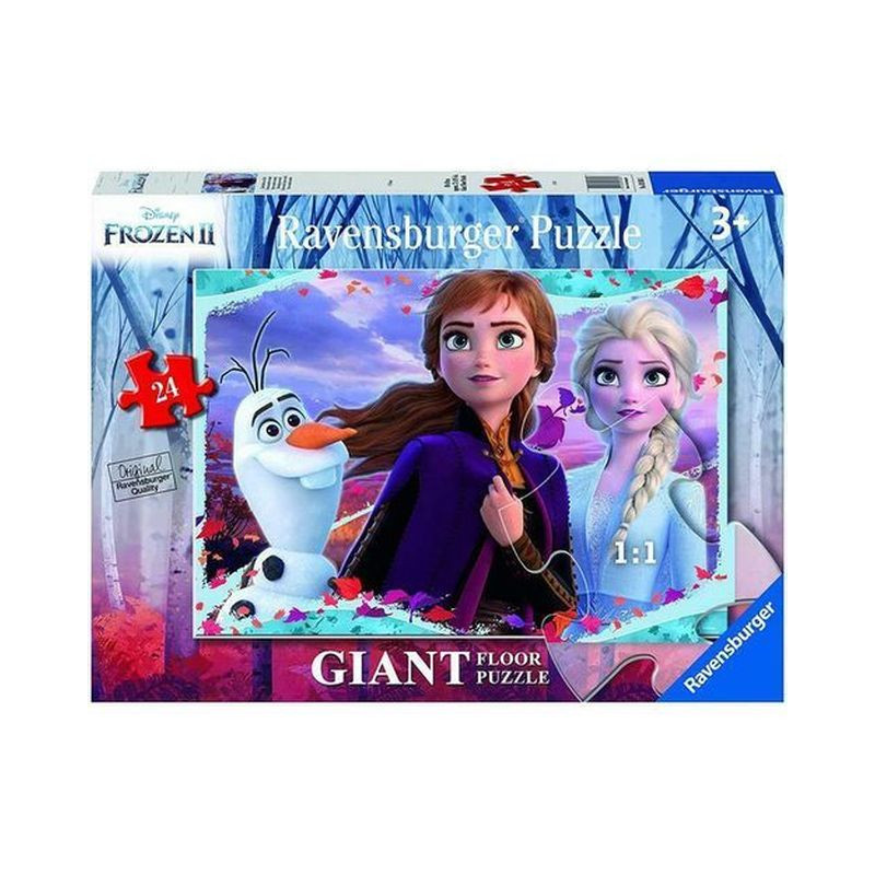 PUZZLE 24 PZ FROZEN 2 PAVIMENTO + 3 ANNI EAN 4005556030361 INGROSSO PUZZLE CLASSICI