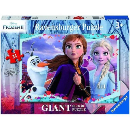 PUZZLE 24 PZ FROZEN 2 PAVIMENTO + 3 ANNI EAN 4005556030361 INGROSSO PUZZLE CLASSICI