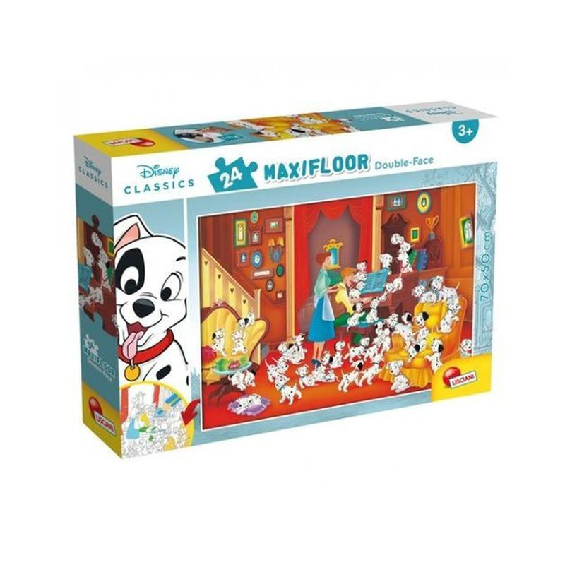 DISNEY PUZZLE DF MAXIFLOOR 24 DALMATIANS EAN 8008324086641 INGROSSO PUZZLE CLASSICI
