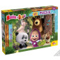 PUZZLE DF PLUS 24 MASHA DIVENTIAMO AMICI EAN 8008324086078 INGROSSO PUZZLE CLASSICI