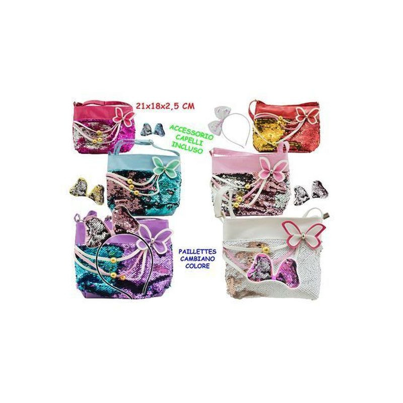 MISS SIGNORINA - BORSA TRACOLLA C/PAELL. EAN 8017967518471 INGROSSO BORSETTE E TRACOLLE PER BAMBINE