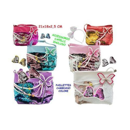 MISS SIGNORINA - BORSA TRACOLLA C/PAELL. EAN 8017967518471 INGROSSO BORSETTE E TRACOLLE PER BAMBINE
