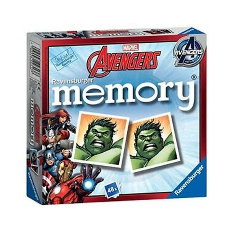 MINI MEMORY AVENGERS RAVENSBURGER +5ANNI EAN 4005556223138 INGROSSO GIOCHI DI CARTE