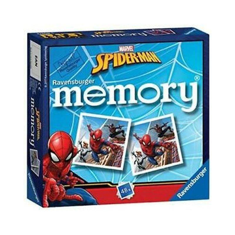 MINI MEMORY SPIDERMAN RAVENSBURGER +5ANN EAN 4005556213085 INGROSSO GIOCHI DI CARTE