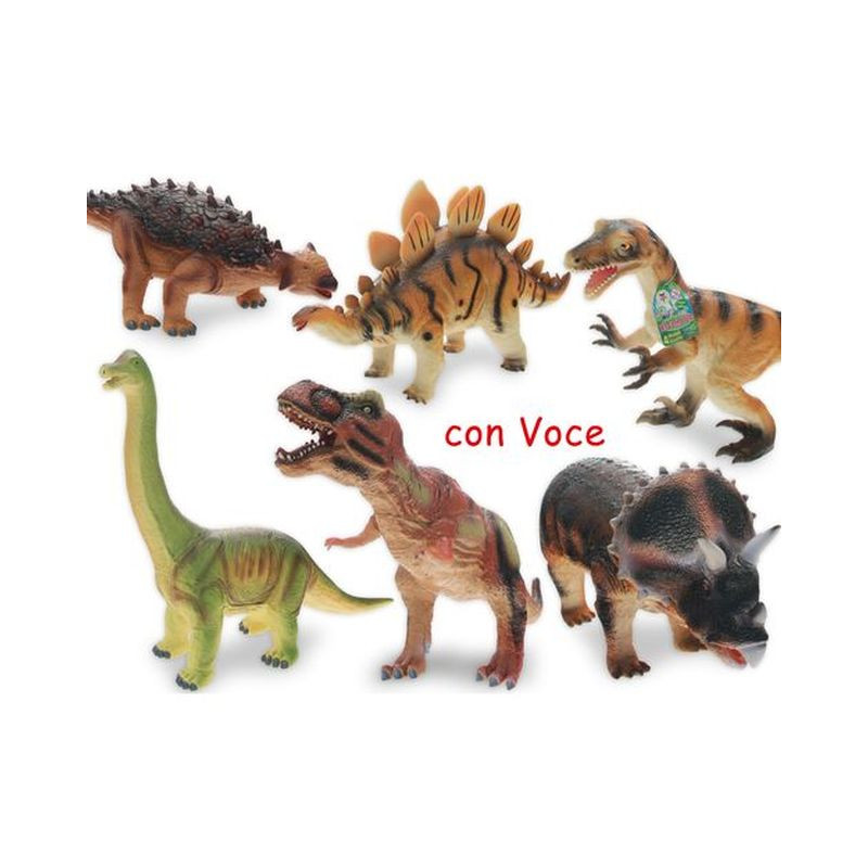 DINOSAURI SOFFICI C/SUONO GEO NATU EAN 8017967650881 INGROSSO BUSTE ANIMALI GIOCATTOLO