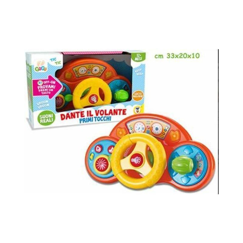 DANTE IL VOLANTE LUCI E SUONI EAN 8017967741718 INGROSSO GIOCHI PRIMA INFANZIA
