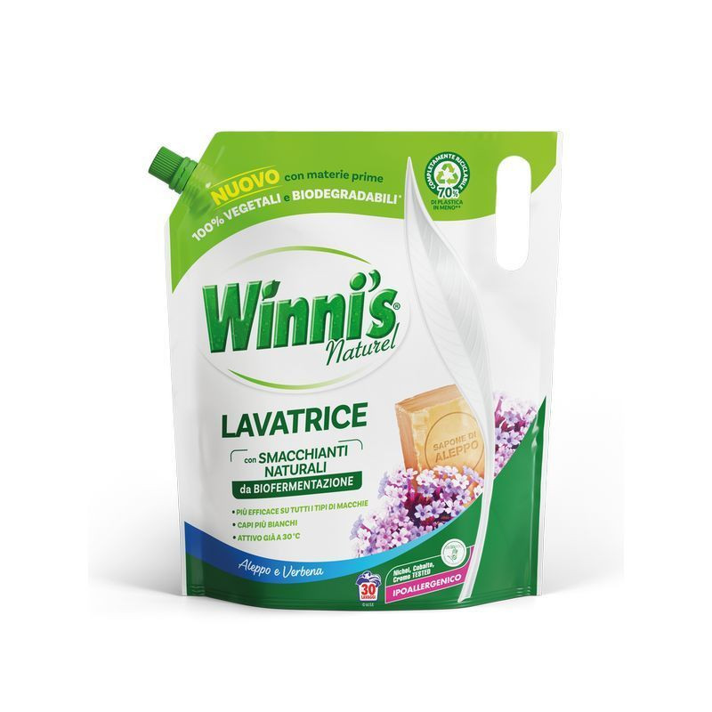 WINNI'S DET. LIQ. LAVATR. 1500ML ECO NAT EAN 8002295034946 INGROSSO DETERSIVI