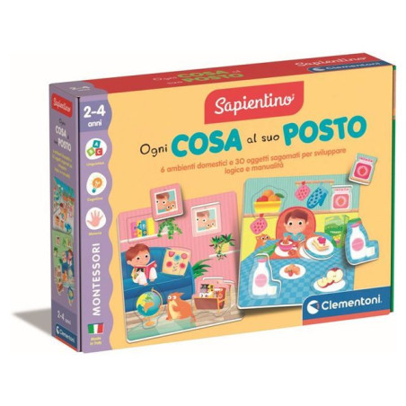 OGNI COSA AL SUO POSTO NEW24 EAN 8005125168668 INGROSSO GIOCHI SAPIENTINO