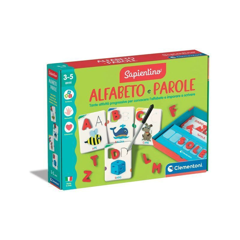 ALFABETO E PAROLE EAN 8005125168736 INGROSSO GIOCHI SAPIENTINO
