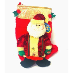 INGROSSO BABBO NATALE SU CALZA N