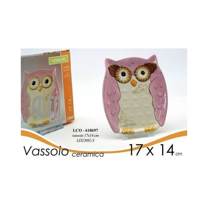 VASSOIO CM.16,5X14X2 EAN 8025569618697 INGROSSO VASSOI E PIROFILE