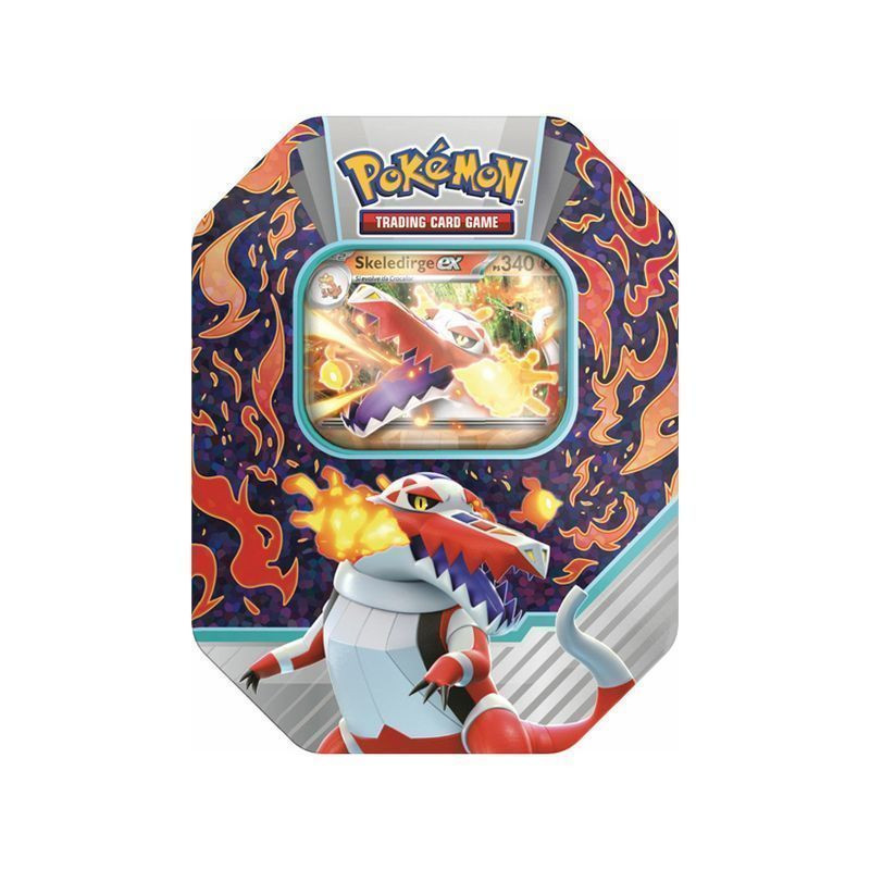 POKEMON TIN COLLEZ. COMPAGNI AVV. PALDEA EAN 0820650603112 INGROSSO GIOCHI DI CARTE