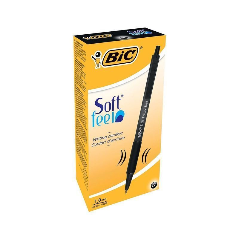 SFERA BIC SOFT CLIC NERO EAN 3086126698151 INGROSSO PENNE PER LA SCUOLA