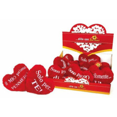 INGROSSO CUORE 15CM ASS C/STRING