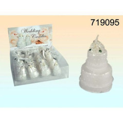 INGROSSO CANDELA TORTA NUZIALE B