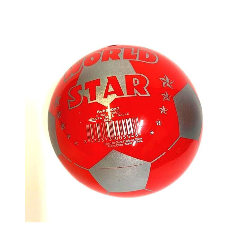 PALLONE WORLD STAR D.95 40GR EAN 8430373005548 INGROSSO PALLONI CALCIO E VOLLEY
