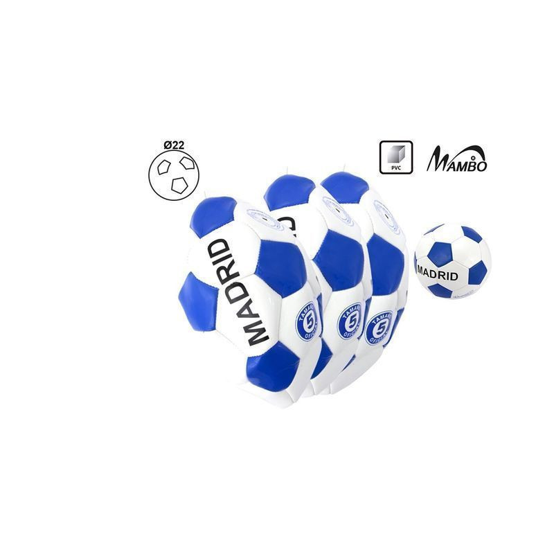 PALLONE CALCIO MADRID D.220 N.5 EAN 8430373041027 INGROSSO PALLONI CALCIO E VOLLEY