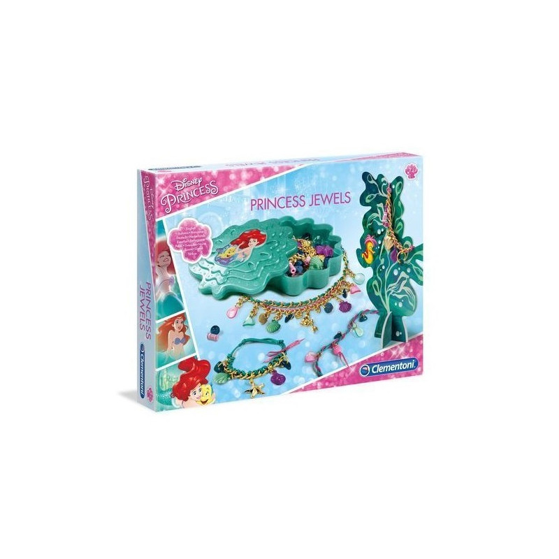 PRINCESS GIOIELLI ARIEL 5X37X28CM CIONDOLI A TEMA MARINO E CORDONCINI COL. EAN 8005125151813 INGROSSO GIOCATTOLI PER BAMBINE
