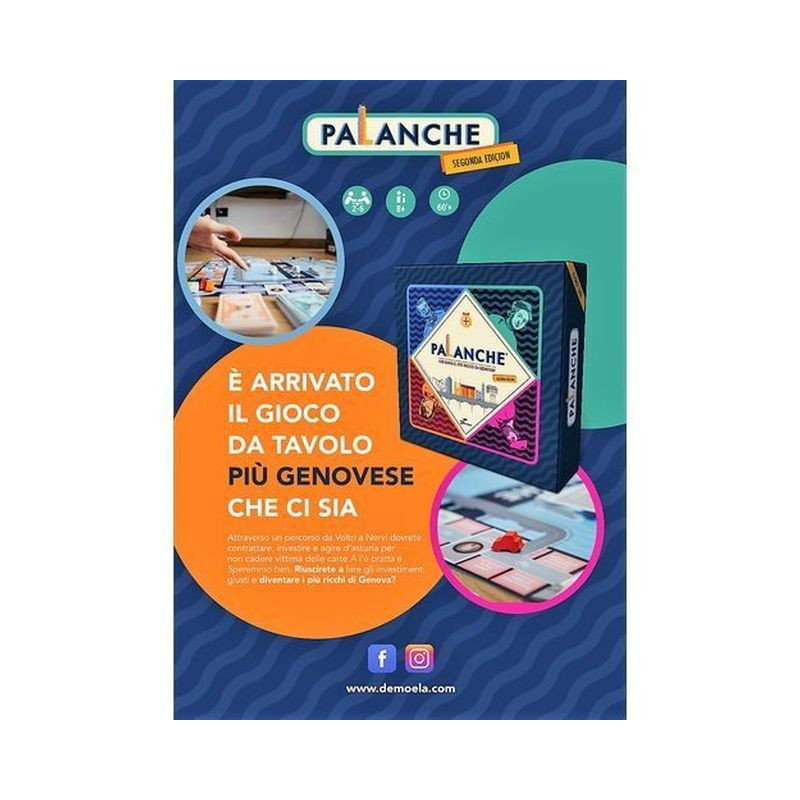 PALANCHE - GIOCO IN SCATOLA 26X6X26CM 4 2-6 GIOCATORI EAN 5904262001575 INGROSSO GIOCHI DI SOCIETA