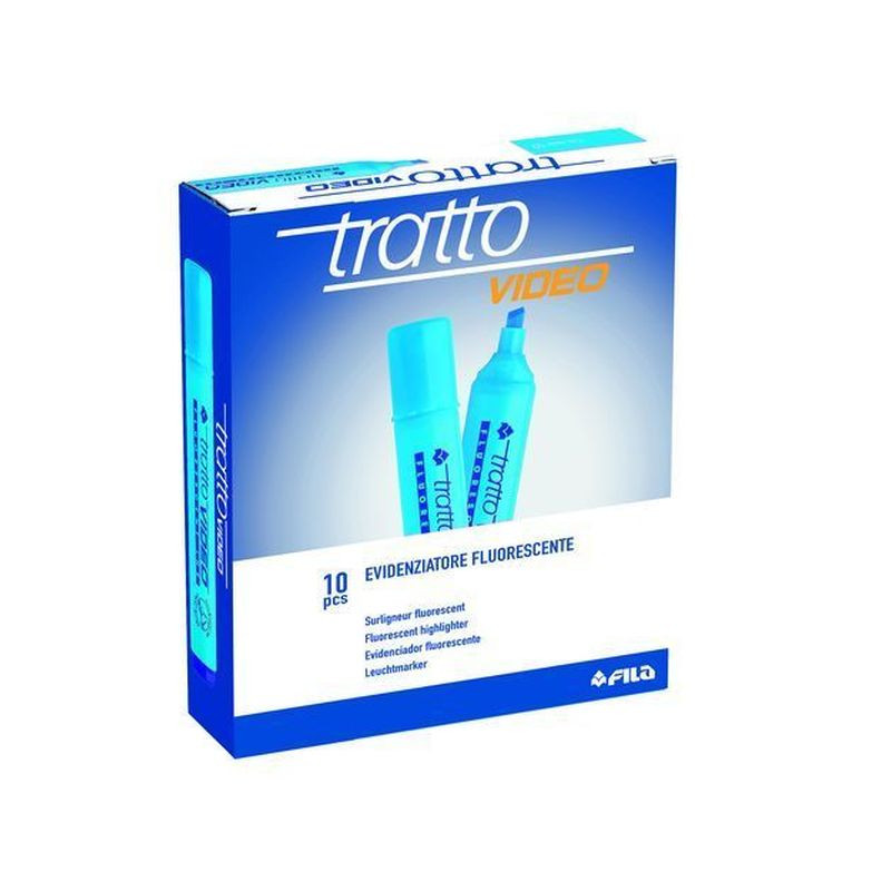 TRATTO VIDEO AZZURRO 12 EAN 8000825830457 INGROSSO EVIDENZIATORI TRATTO VIDEO AZZURRO 12 EAN 8000825830457 INGROSSO EVIDENZIATORI
