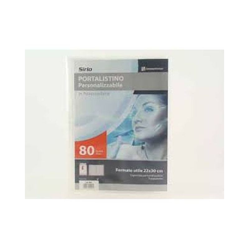 PORTALISTINO 80 FOGLI PERSONALIZZABILE