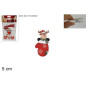 MOLLETTINE NATALIZIE 7PZ 16840A EAN 8033113801174 INGROSSO OGGETTISTICA NATALIZIA