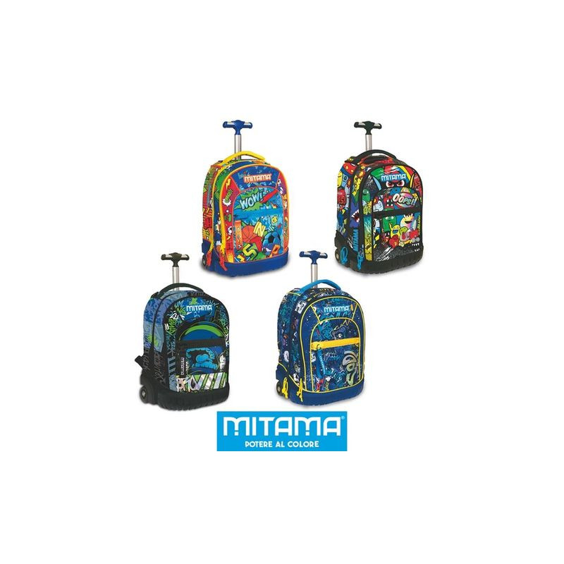 TROLLEY RUN BOY MIX MITAMA EAN 8026624642640 INGROSSO ZAINI SCUOLA