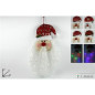 VISO BABBO NATALE C/LUCI 4ASS. 67X13X35 EAN 8033113637254 INGROSSO OGGETTISTICA NATALIZIA